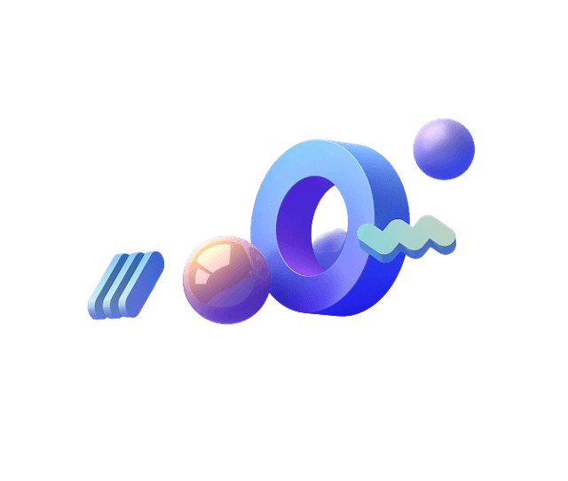 Right abstract 3D render